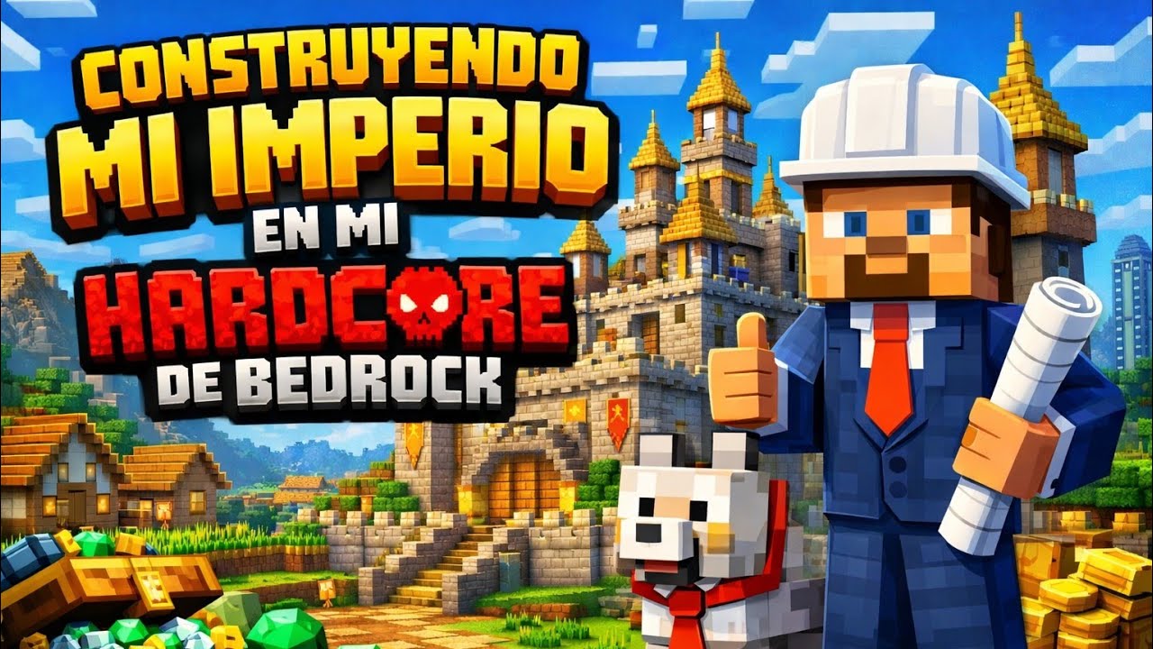 CONSTRUYENDO MI IMPERIO EN MINECRAFT HARDCORE