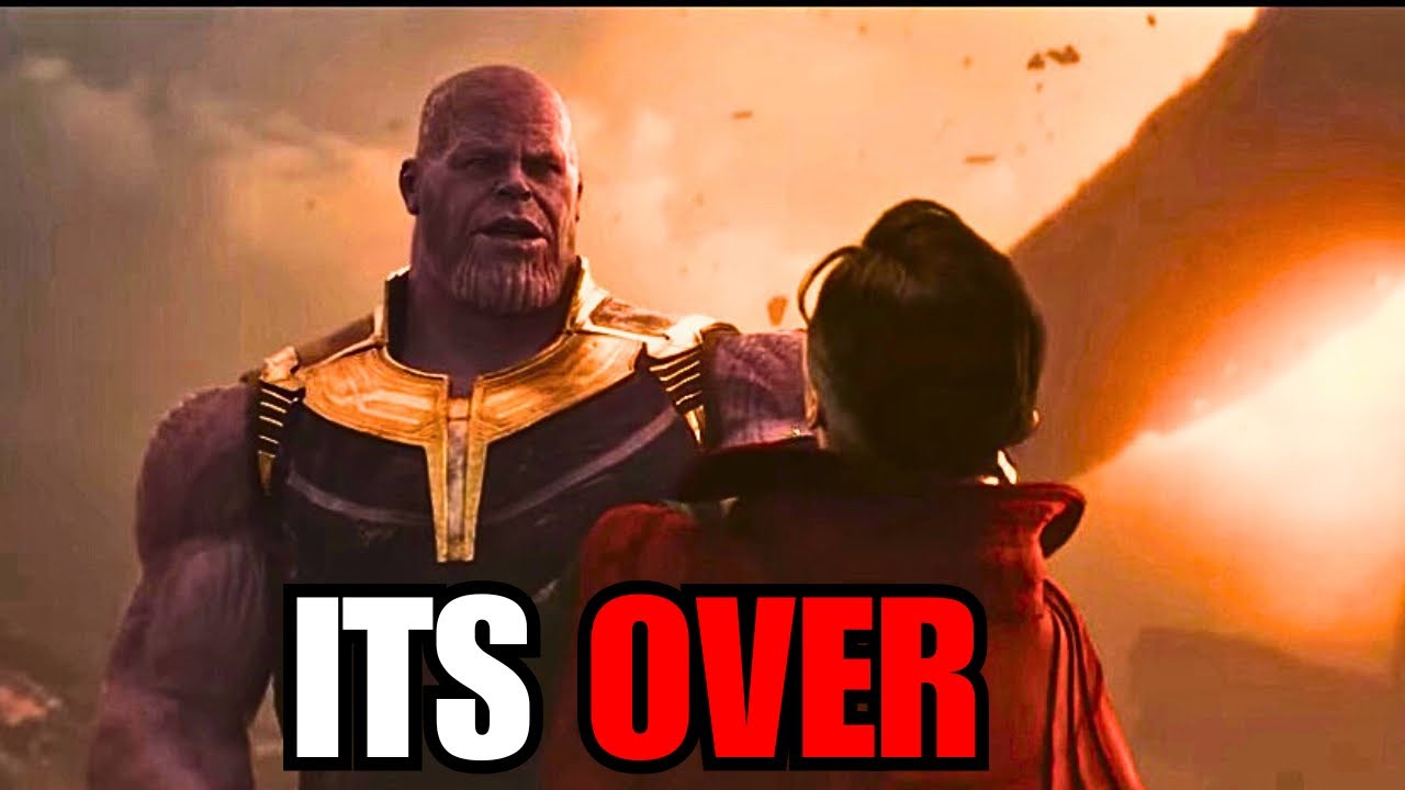 THE time THANOS ALMOST killed DR strange in 4k 