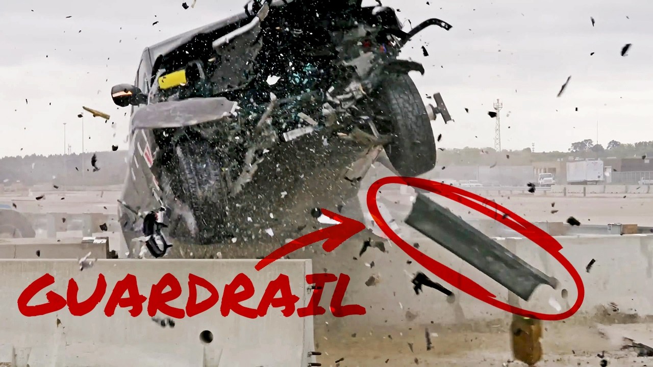 The REAL reason guardrails can't stop EVs in a crash