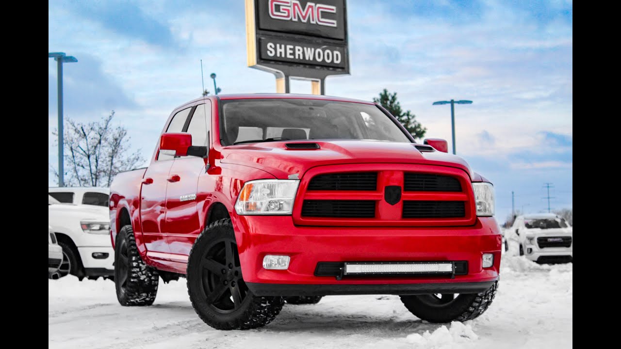 2011 RAM 1500 SPORT PREMIUM 5.7L 4WD CREW CAB PICKUP