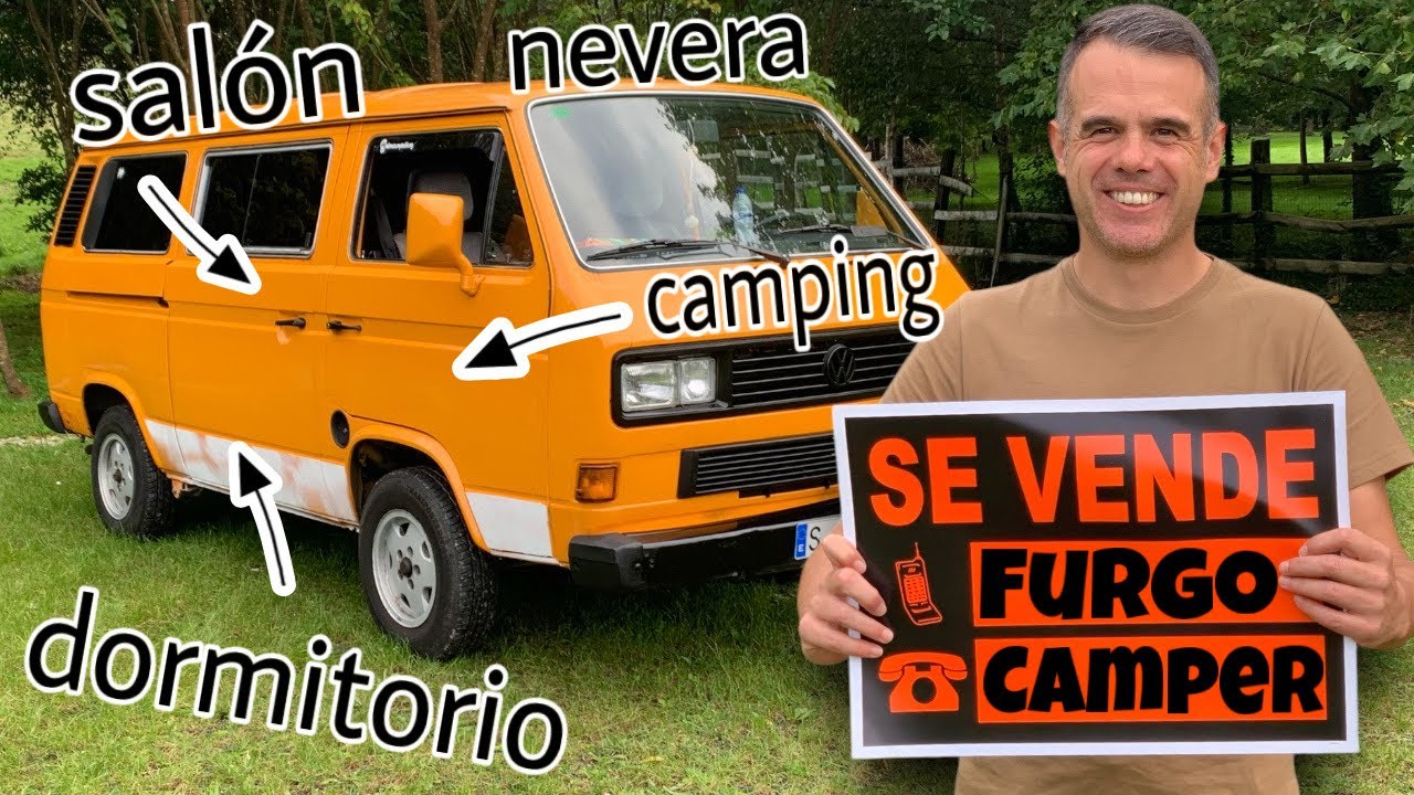 VENDO mi FURGONETA CAMPER [VW T3 Camper para 2 o 3 personas]