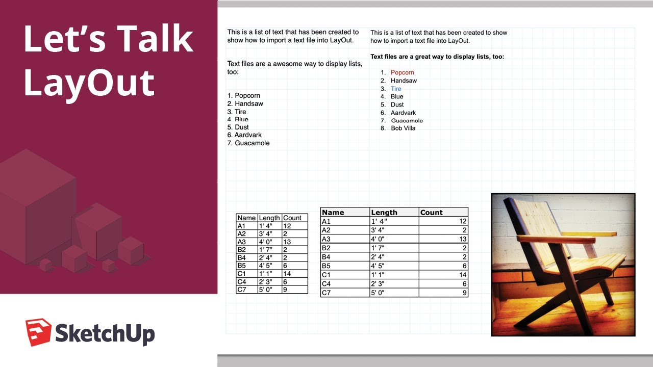 Importing Files - Let's Talk LayOut
