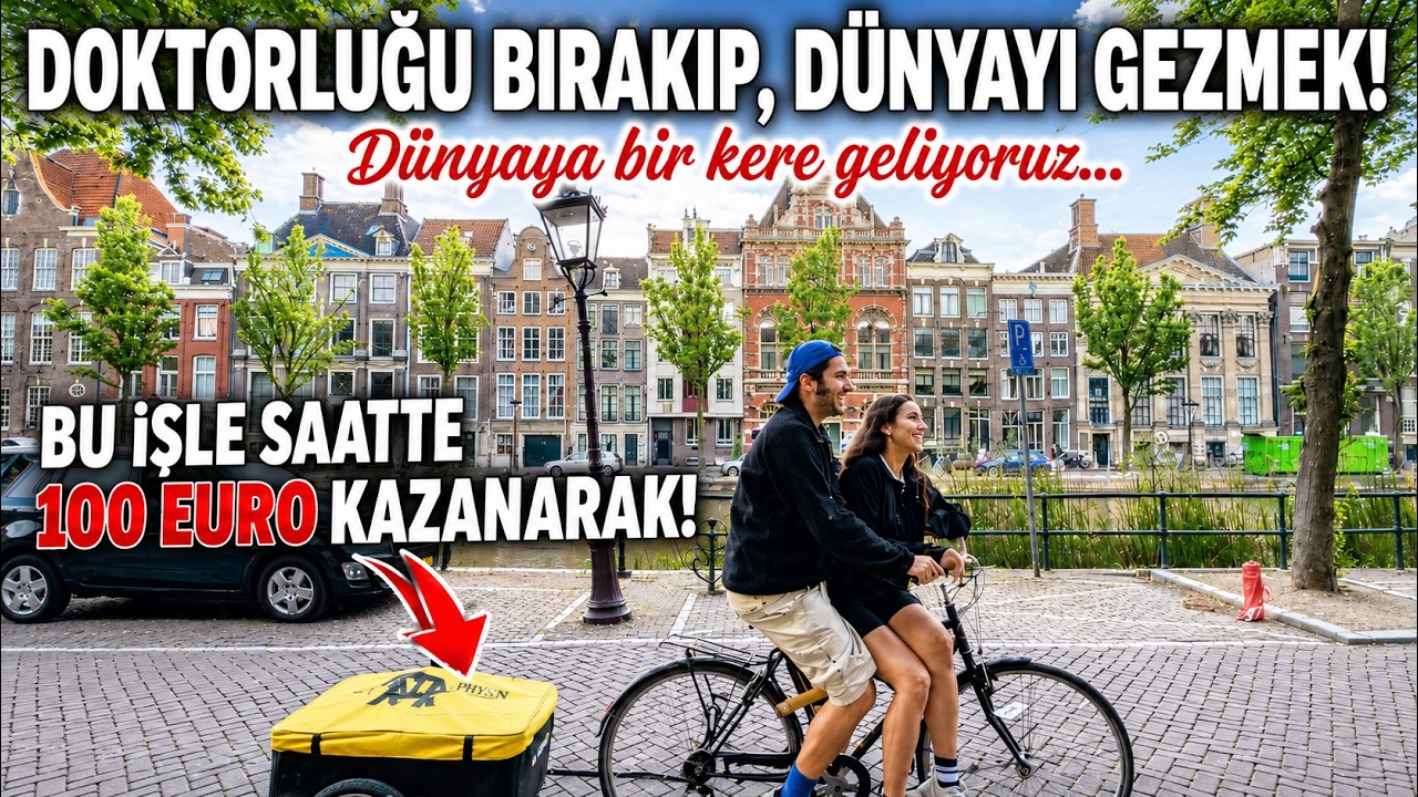 Doktorluğu Bırakıp Dünyayı Gezen Çift! Buldukları İşle Saatte 100 Euro Kazanıp, Arabada Yatarak!