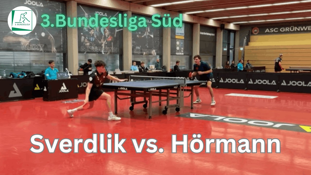 3. Bundesliga Süd 🏓| Highlights: Alexander Sverdlik (2037) vs. Hannes Hörmann (2161)
