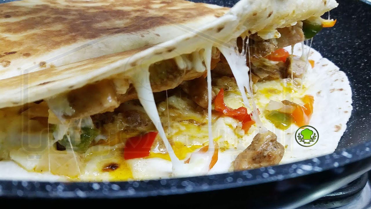 عشاء سريع ومميز عرايس بالدجاج بدون فرن