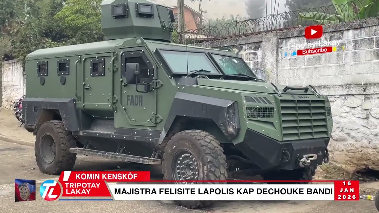 FLASH! Lapolis kontinye ap dechouke bandi viv ansanm - Majistra kensk&ograve;f bat gwo bravo