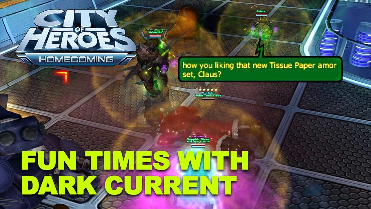 CITY OF HEROES Homecoming - Team-up with Dark Current's Defcon 5 Controller