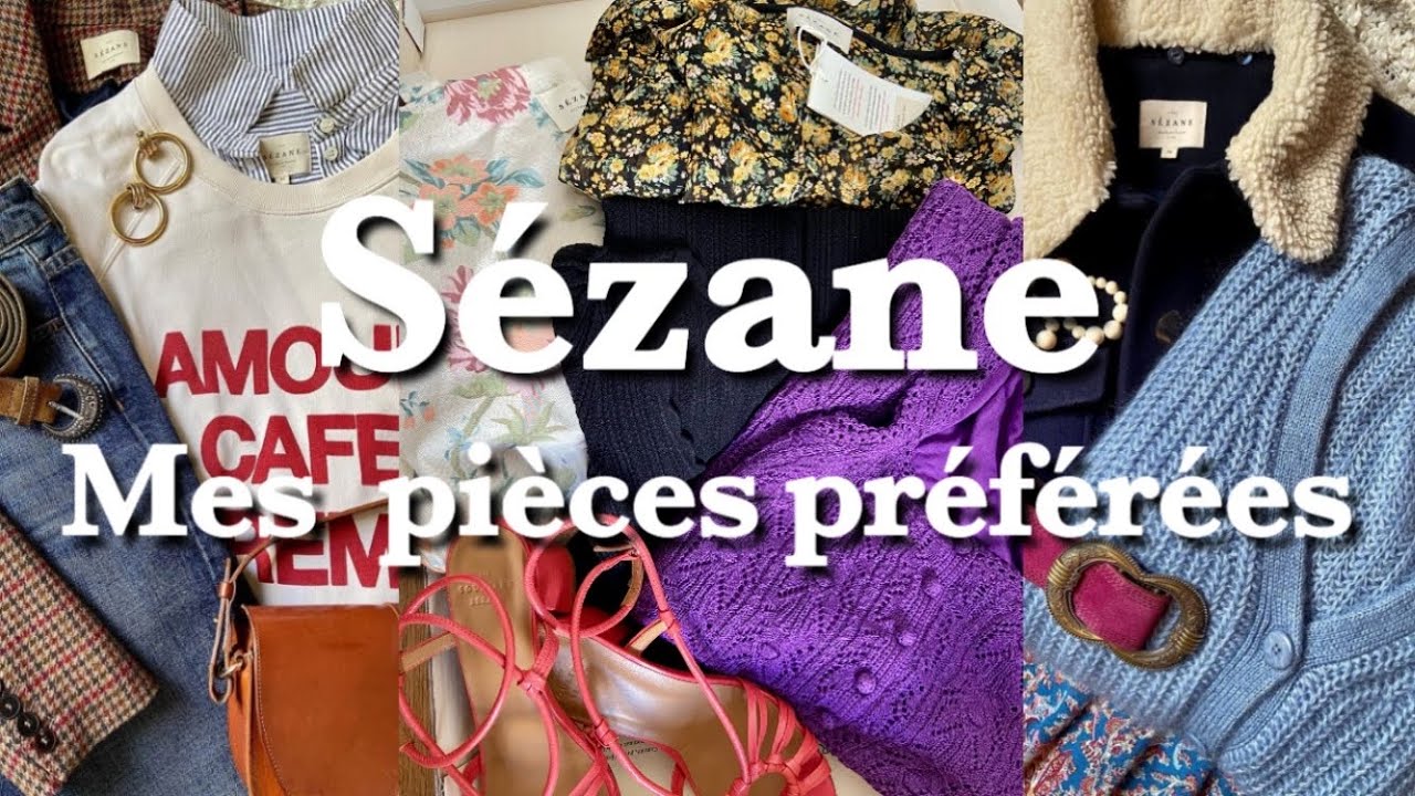 【🇫🇷Mes pièces préférées de la marque parisienne Sézane🌸日本未上陸パリジェンヌブランドSézaneコーデ】