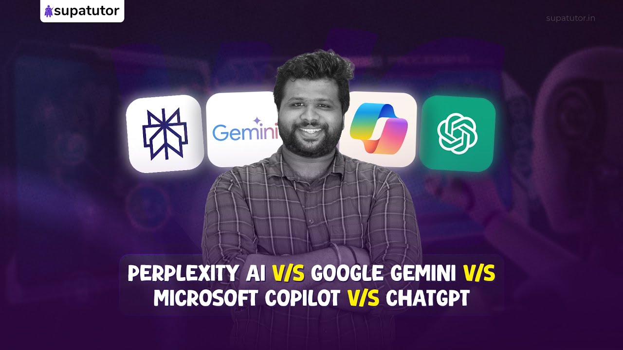 Perplexity AI vs Google Gemini vs Microsoft Copilot vs ChatGPT | AI Tools Explained