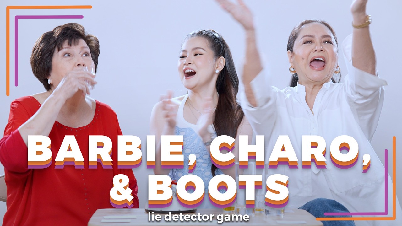 Barbie Forteza, Charo Santos-Concio, Boots Anson Roa-Rodrigo Play a Lie Detector Drinking Game