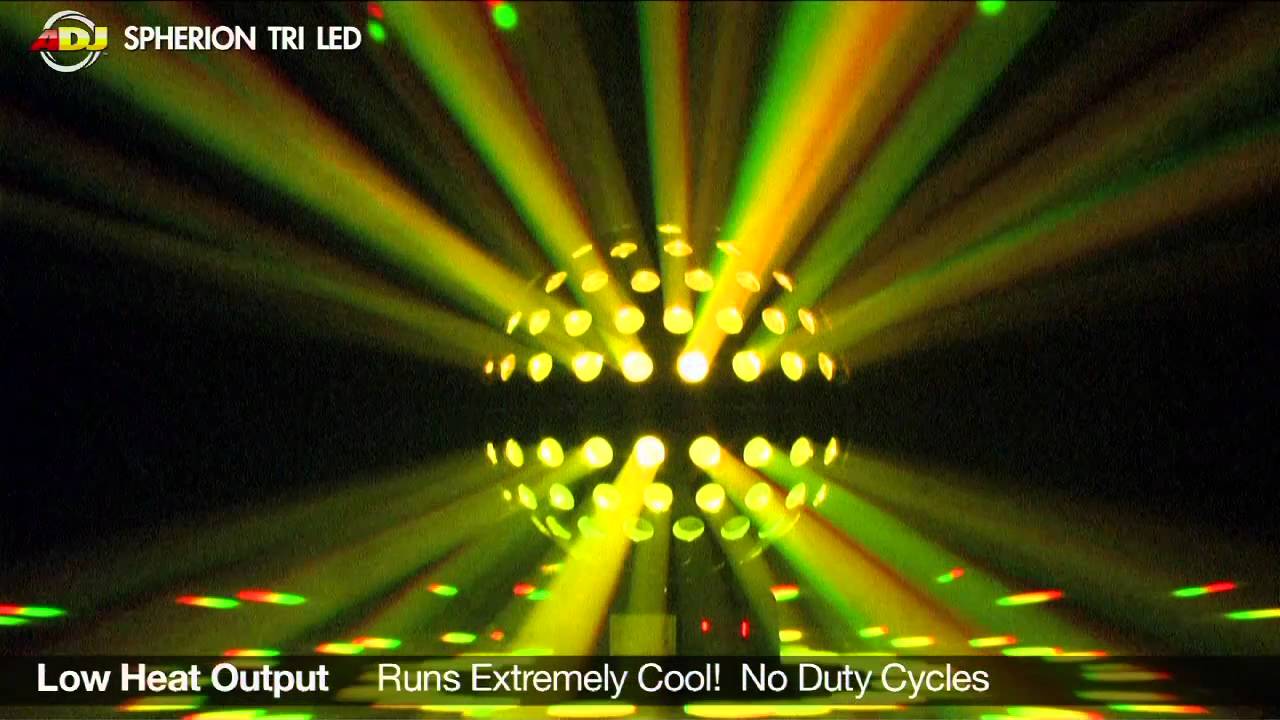 American DJ Spherion Tri LED