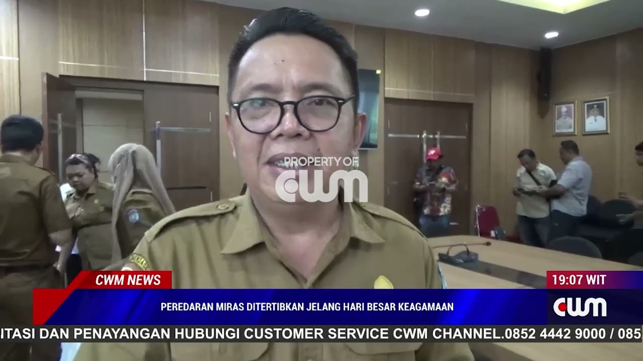 PEREDARAN MIRAS DITERTIBKAN JELANG HARI BESAR KEAGAMAAN