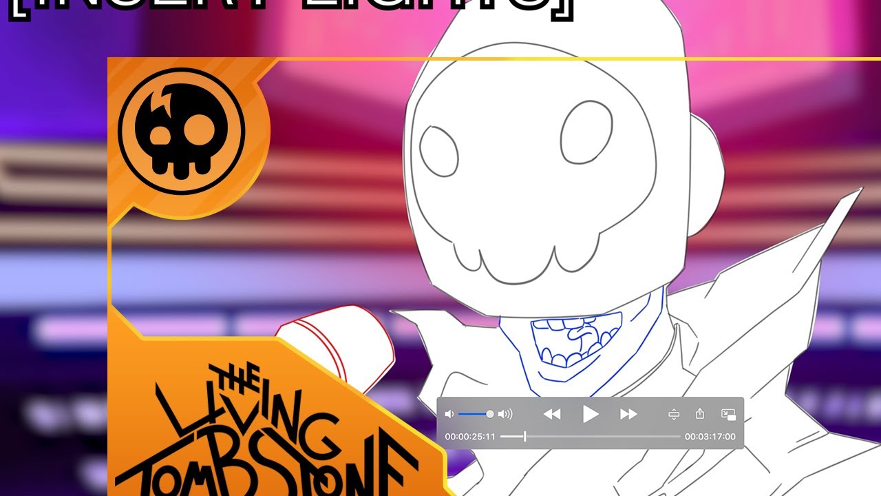 the living tombstone - lazy