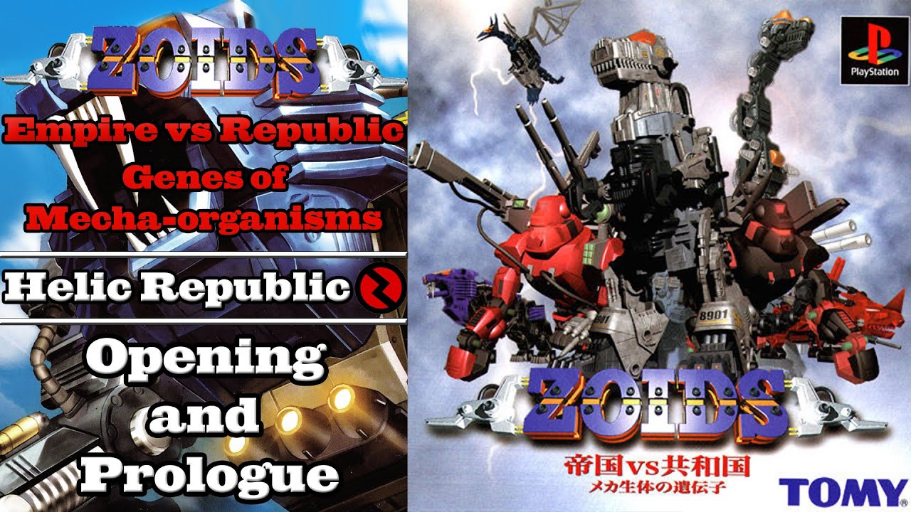 Zoids: Empire vs Republic ~Genes of Mecha-organisms~ - Playthrough - Republic Opening and Prologue