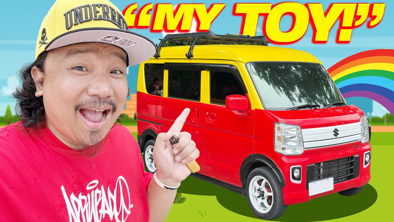 AMAZING TOY LIKE MINIVAN | Suzuki DA17W | MayorTV