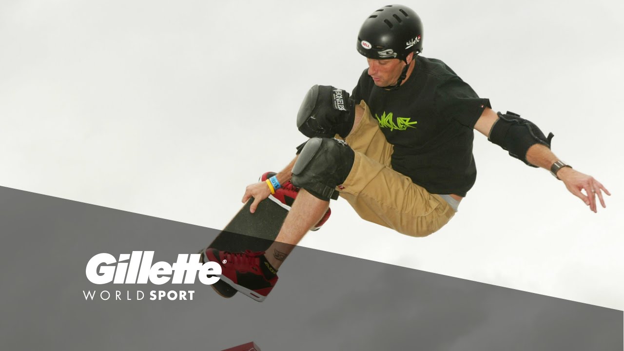 Tony Hawk on performing the first 900 | Gillette World Sport
