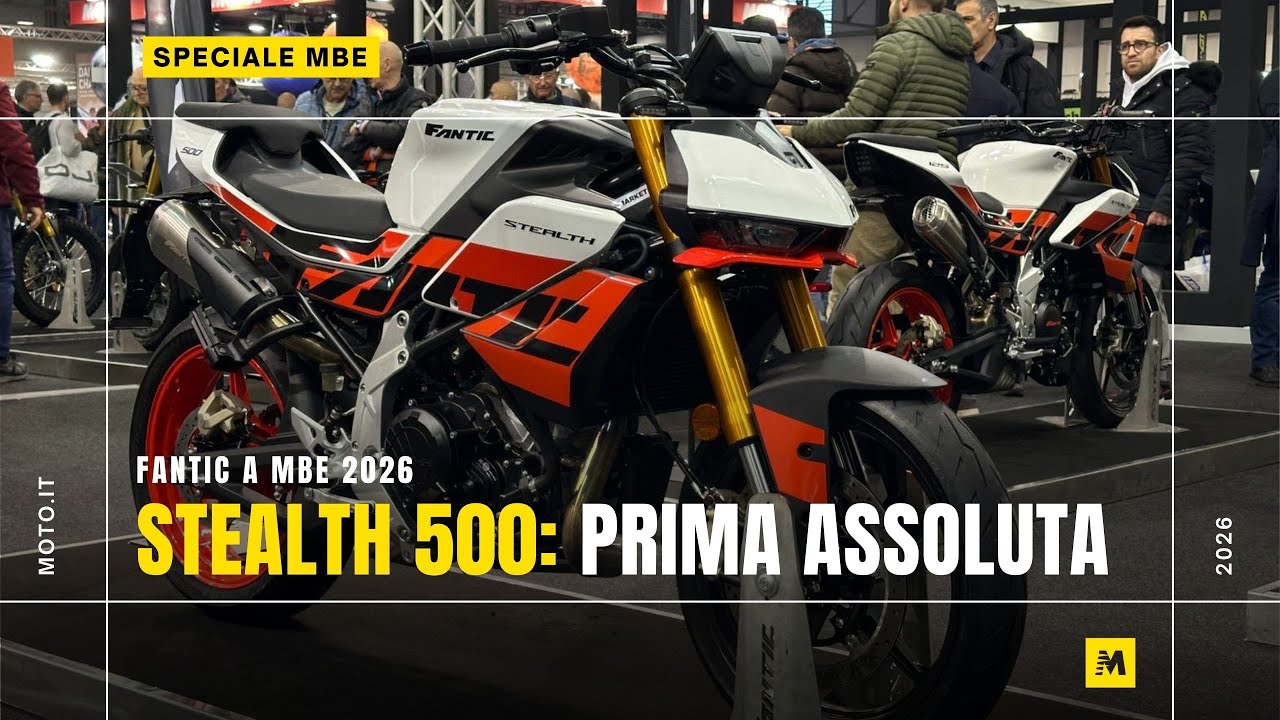 Fantic a MBE: ecco la Stealth 500!