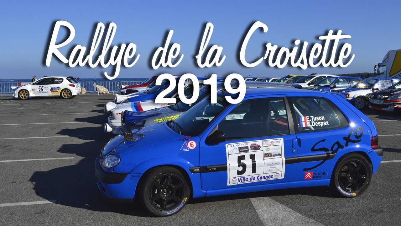 Rallye de la Croisette 2019- ES3 Col du Castellaras - VTSteph06