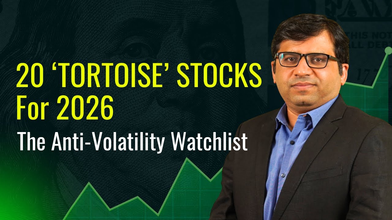 20 ‘Tortoise’ Stocks For 2026: The Anti-Volatility Watchlist