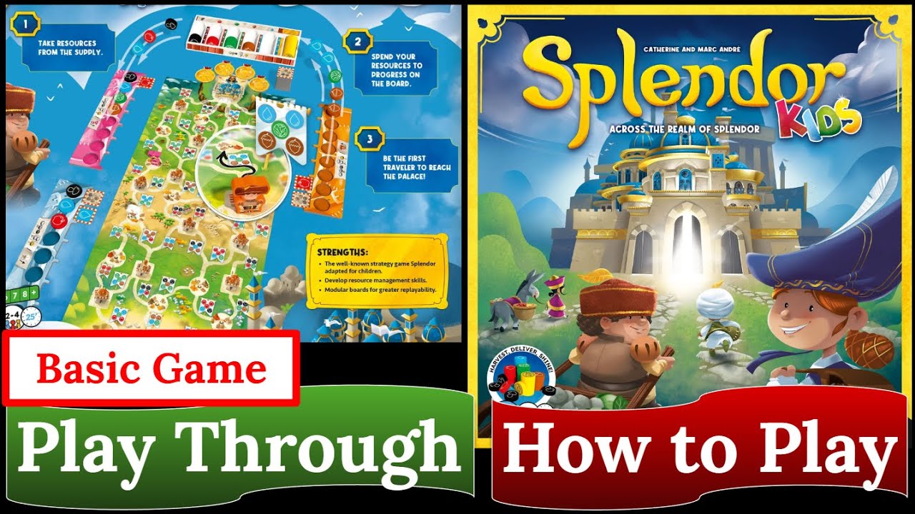 Splendor Kids: Как играть и как пройти игру (Основные правила)