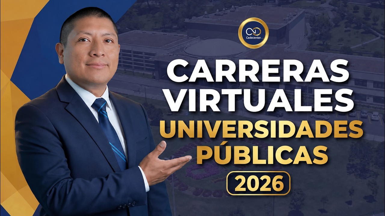 CARRERAS VIRTUALES UNIVERSIDADES PUBLICAS 2026