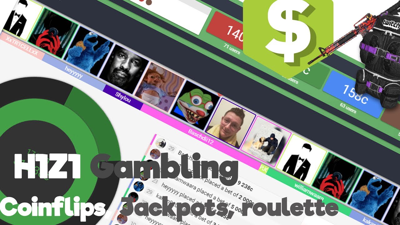 H1Z1 Gambling | All-In 50-50/Jackpots | SkinsGambling
