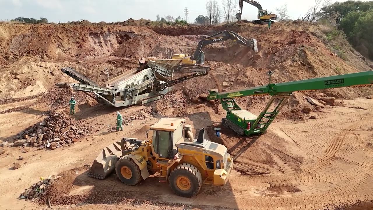 Powering South Africa’s circular economy with Volvo excavators and wheel loaders