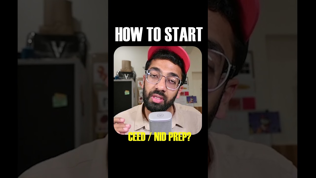 HOW to start your Preparation for CEED / NID / UCEED 2026