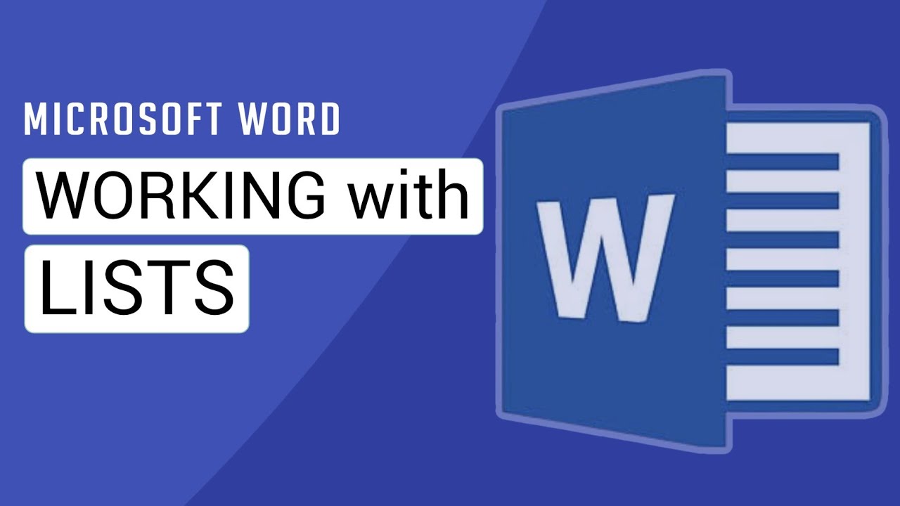 Mastering Bullet and Number Lists in Microsoft Word | Complete Tutorial