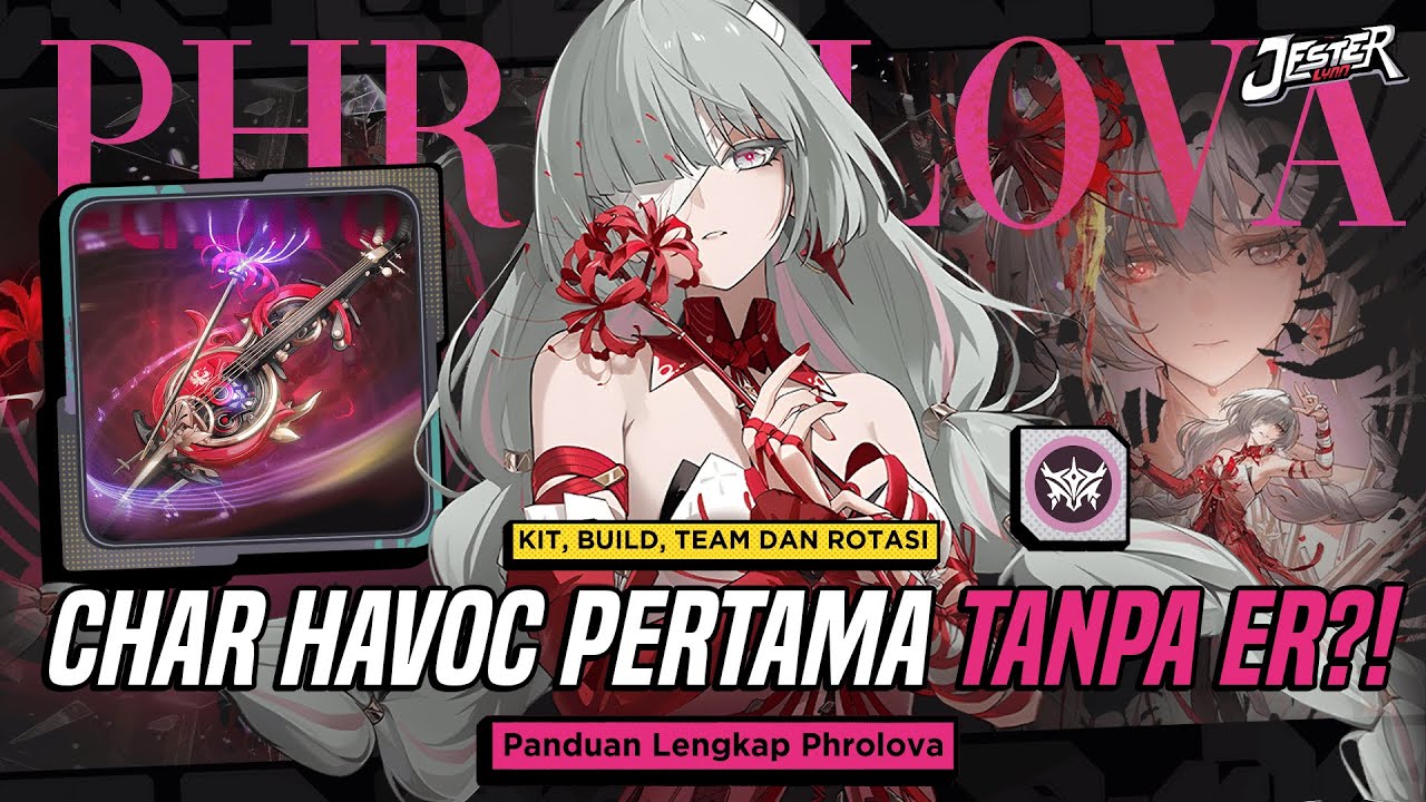 CHAR HAVOC PERTAMA TANPA ER!? BUILD PHROLOVA - Kit, Build, Team & Rotasi | Wuthering Waves Indonesia