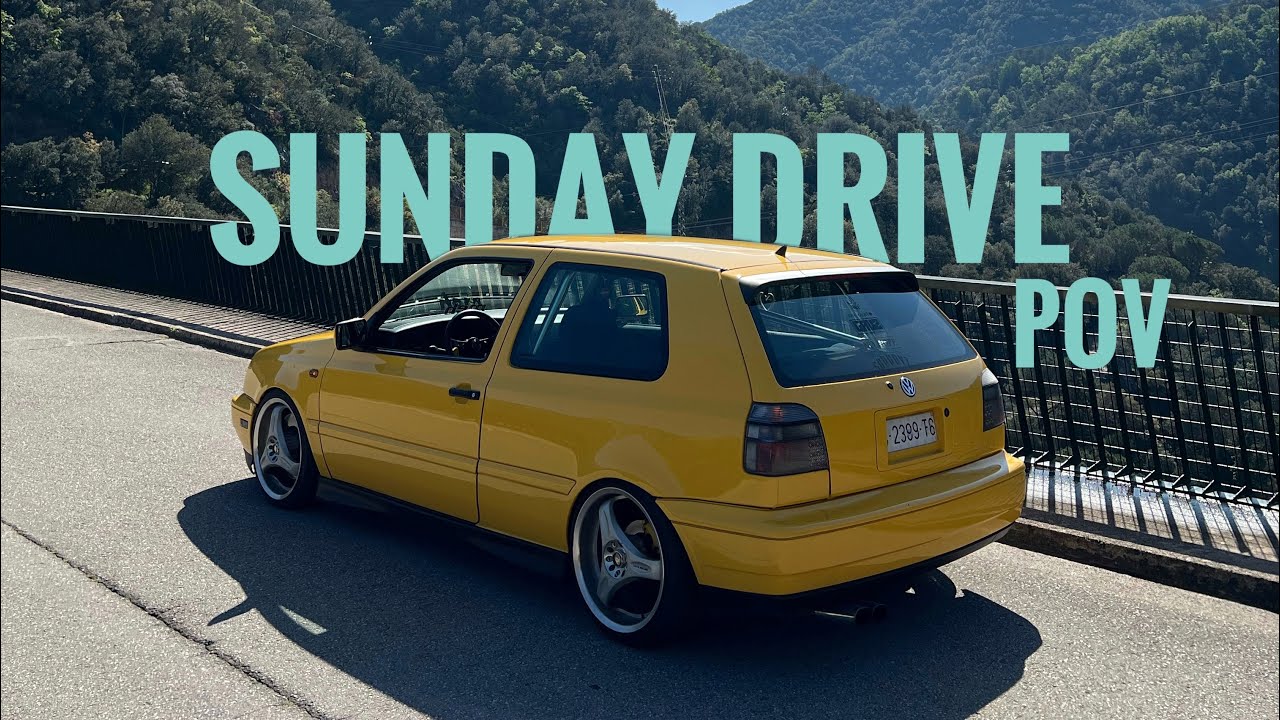 Sunday Drive | GOLF MK3 GTI | POV 4K
