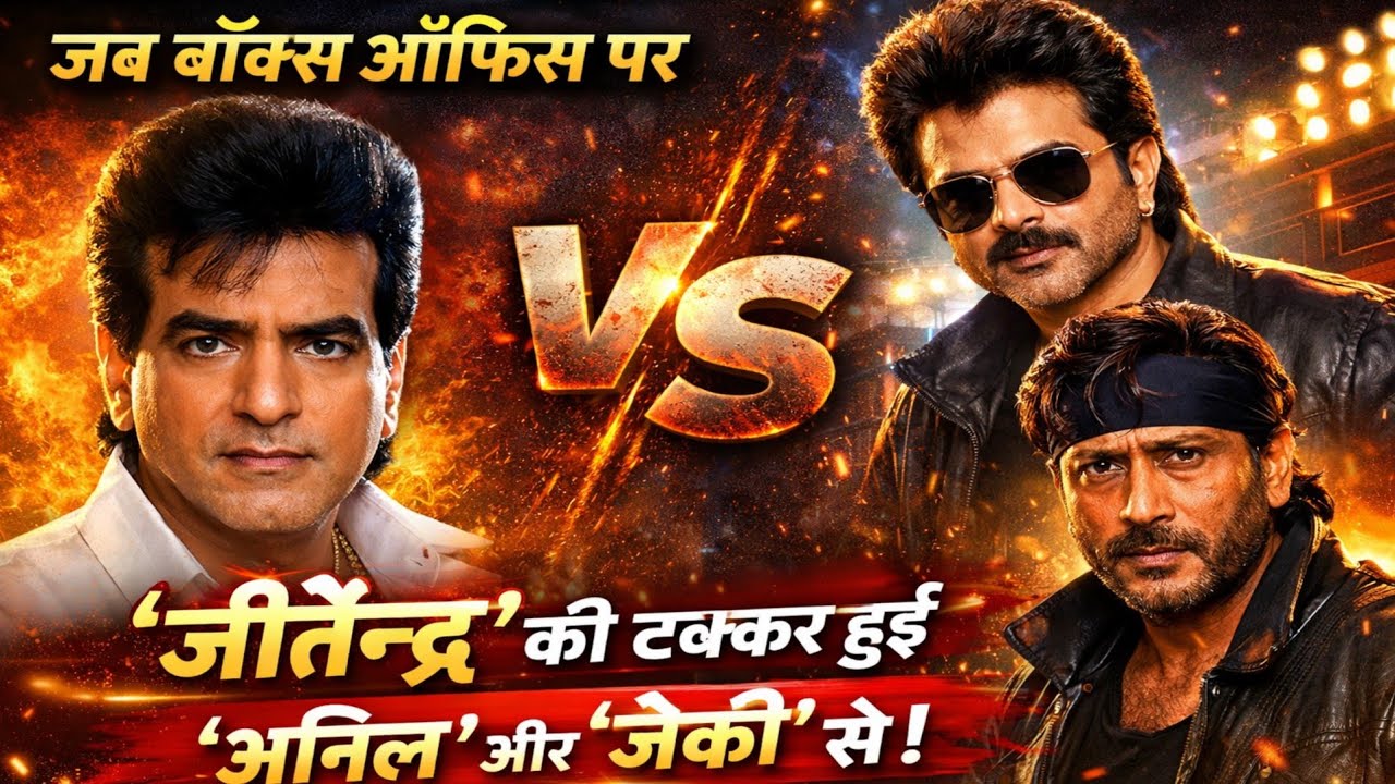 जब बॉक्स ऑफिस पर 'जीतेन्द्र' की टक्कर हुई 'अनिल' और 'जैकी' से ! Box Office Clash!
