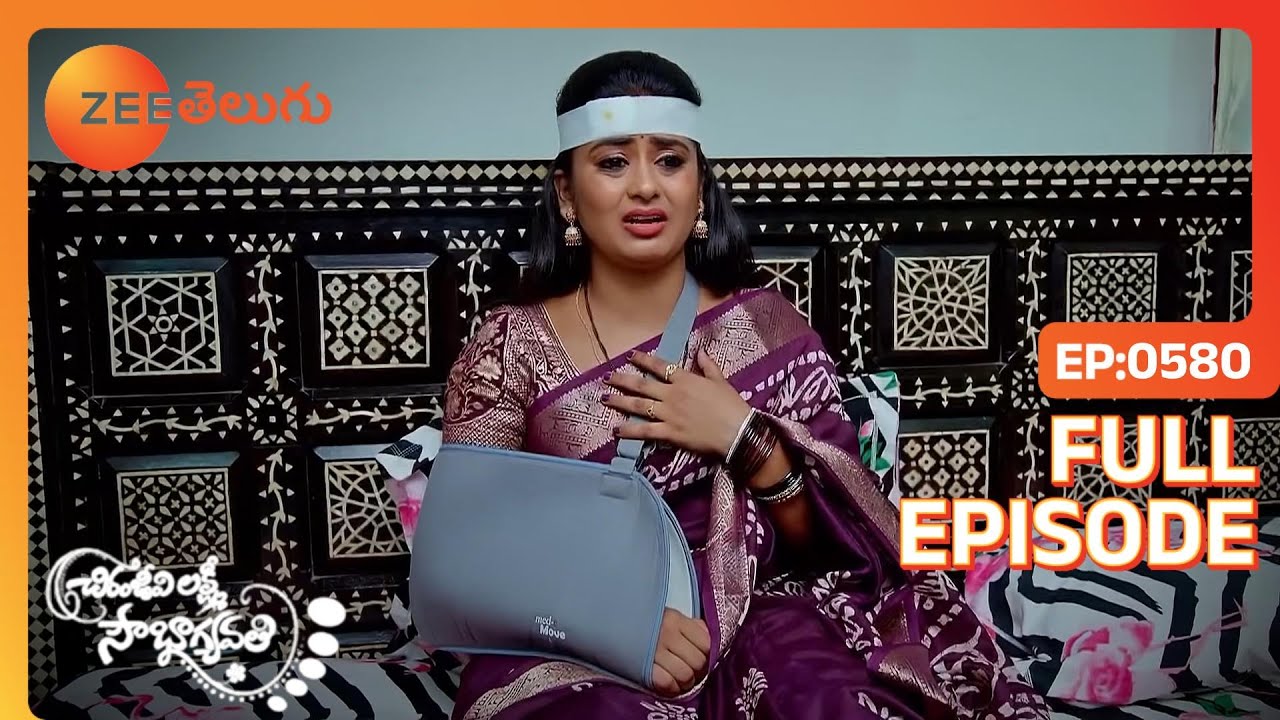 Aravinda నిజం చెప్పబోతున్నాడు | Chiranjeevi Lakshmi Sowbhagyavati | Full Ep. 580 | ZEE Telugu