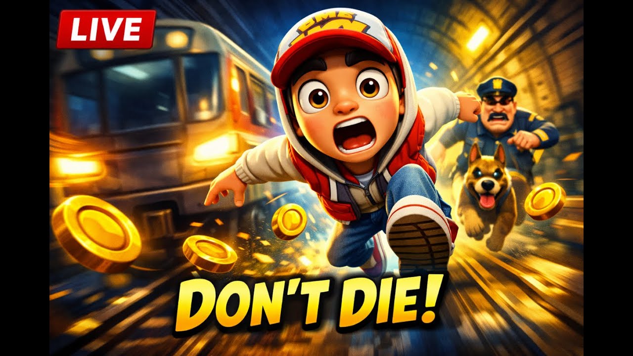 🔴 Subway Surfers LIVE 🚆 | Endless Run
