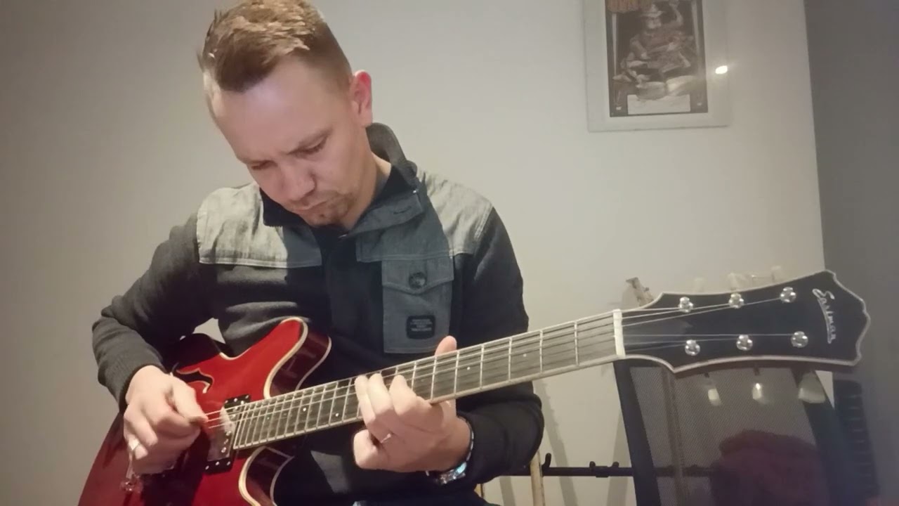 Funky bluesy vamp improv in G