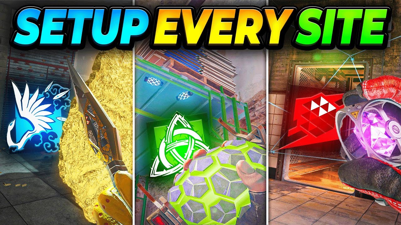 The BEST Setup for EVERY Bombsite in R6