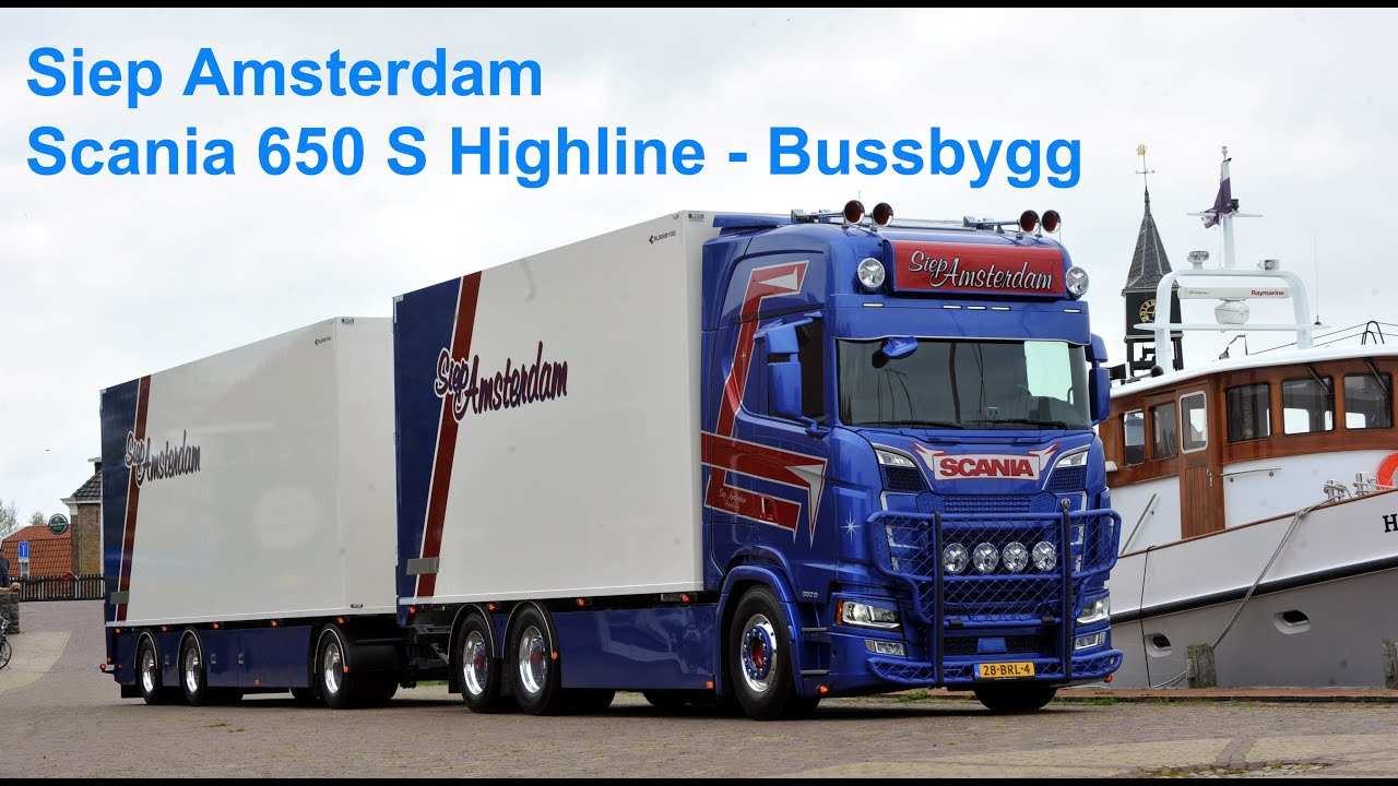 V8 Scania 650S Siep Amsterdam