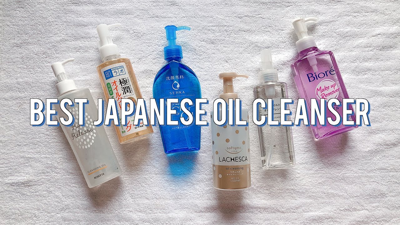 RANKING JAPANESE DRUGSTORE OIL CLEANSERS 🏆 Comparing Ingredients, Price, Performance + more!