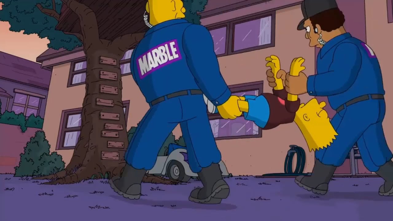 The Simpsons No Zoom - Buried Bart