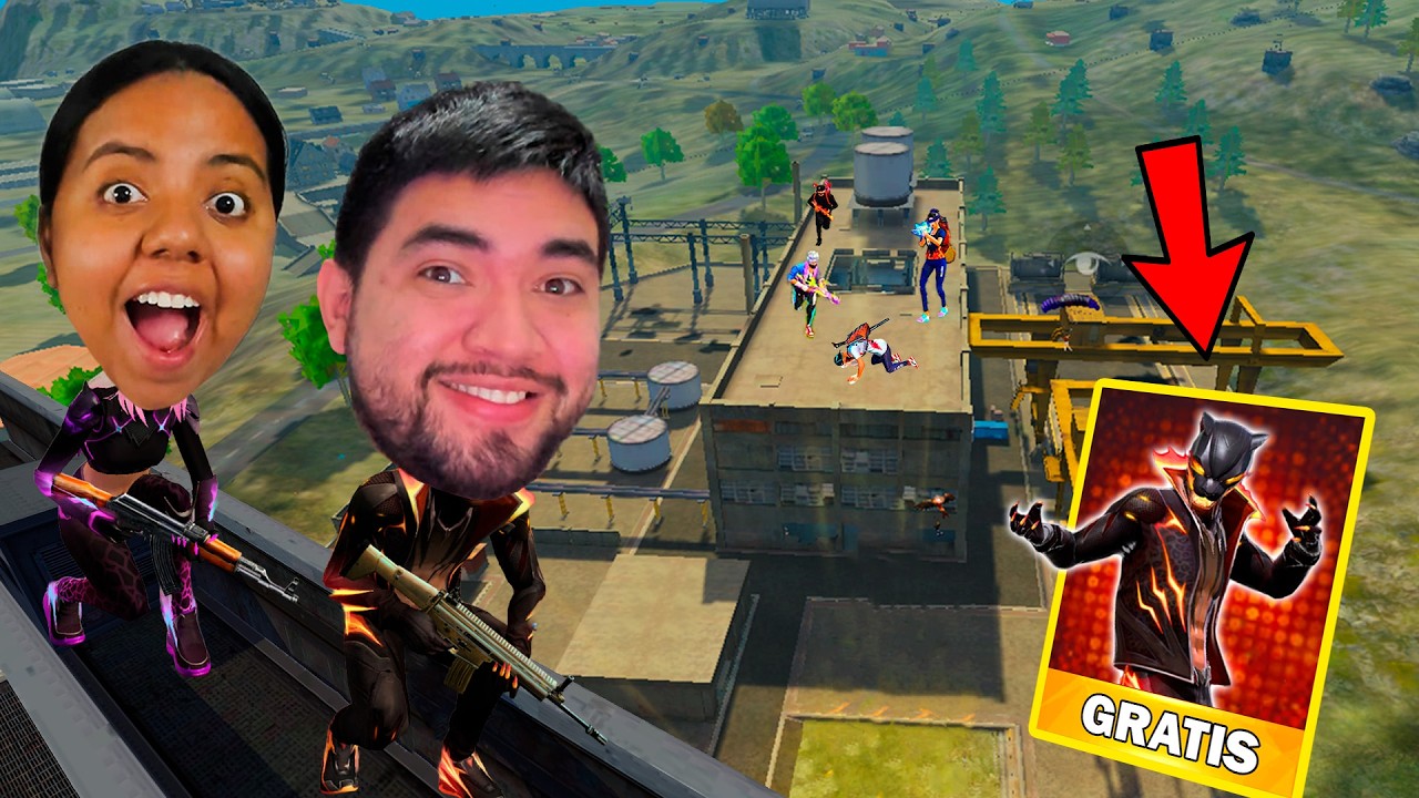 USAMOS EL NUEVO TRAJE LEGENDARIO DE PANTERA EN FREEFIRE 😍