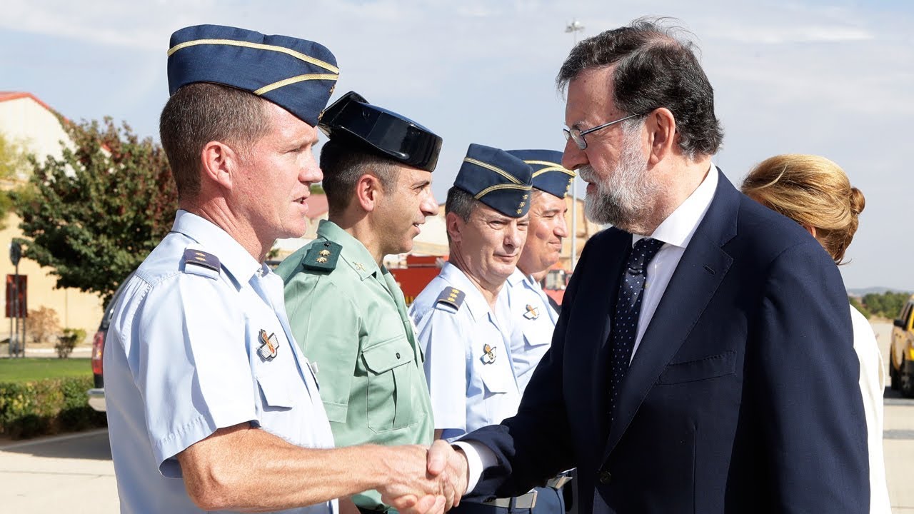 Declaración del presidente del Gobierno en la Base Aérea de Los Llanos (Albacete)