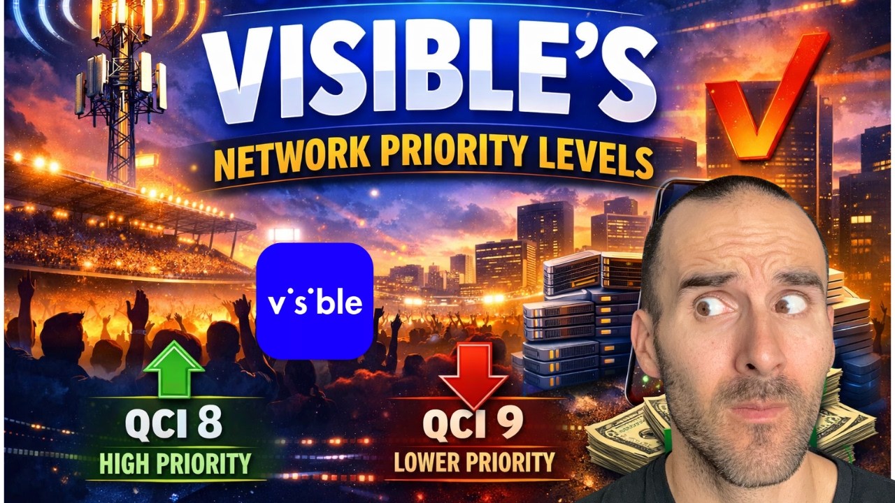 Visible QCI Network Priority: Is it QCI 8 or QCI 9?