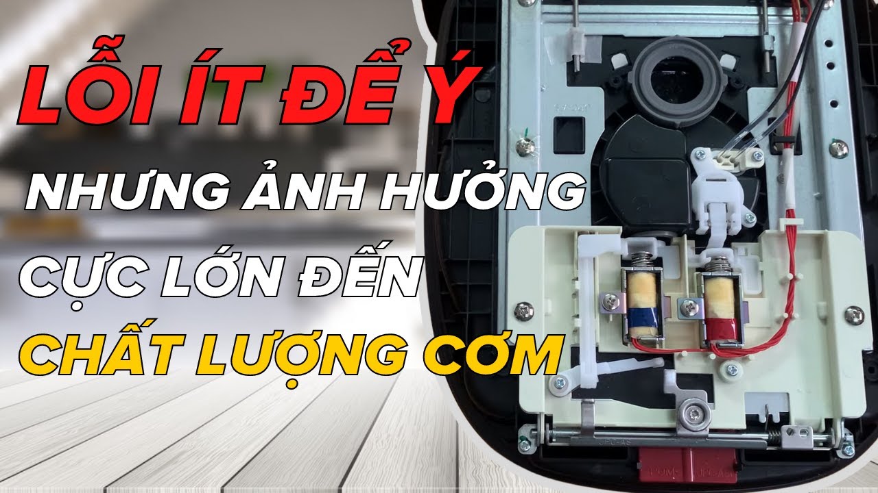 Đánh giá nồi cơm điện TIGER lỗi khó nhận biết mà ảnh hưởng lớn tới cơm | Nồi cơm điện Hoàng Kim