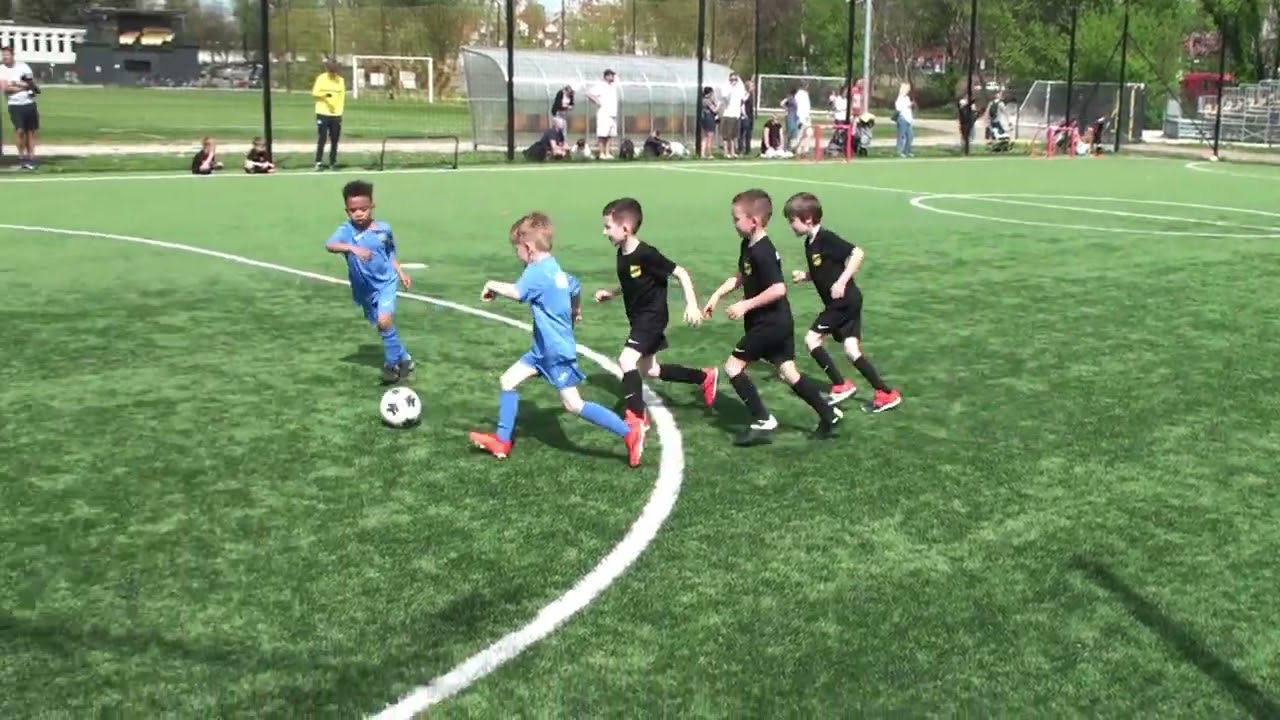 Wieczysta vs Hutnik SKRZATY mecz A, dnia 7-04-2024 r.