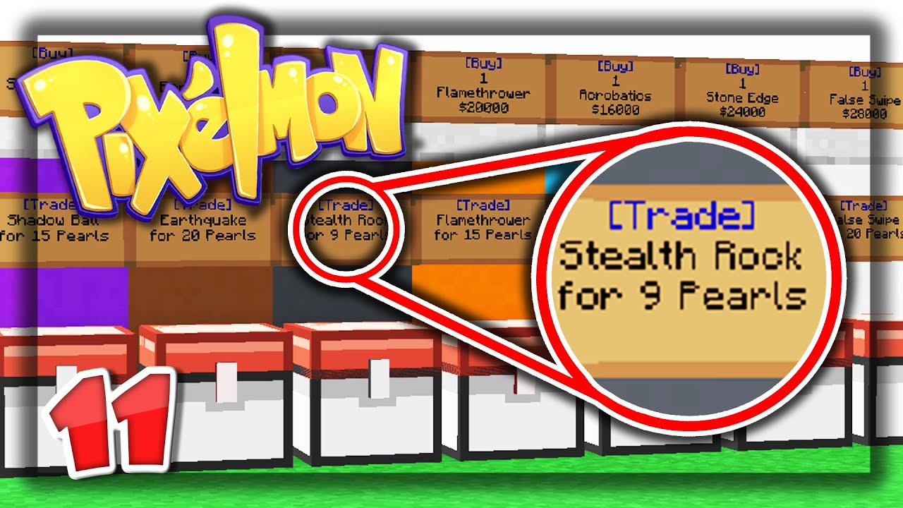 Opening the Pokemon TM Exchange! | Pixelmon Server | Episode 11