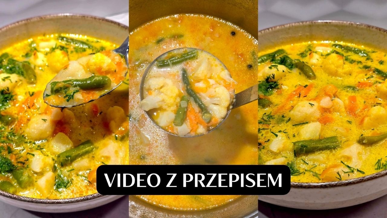 Zupa jarzynowa. Szybka do zrobienia i bardzo smaczna.