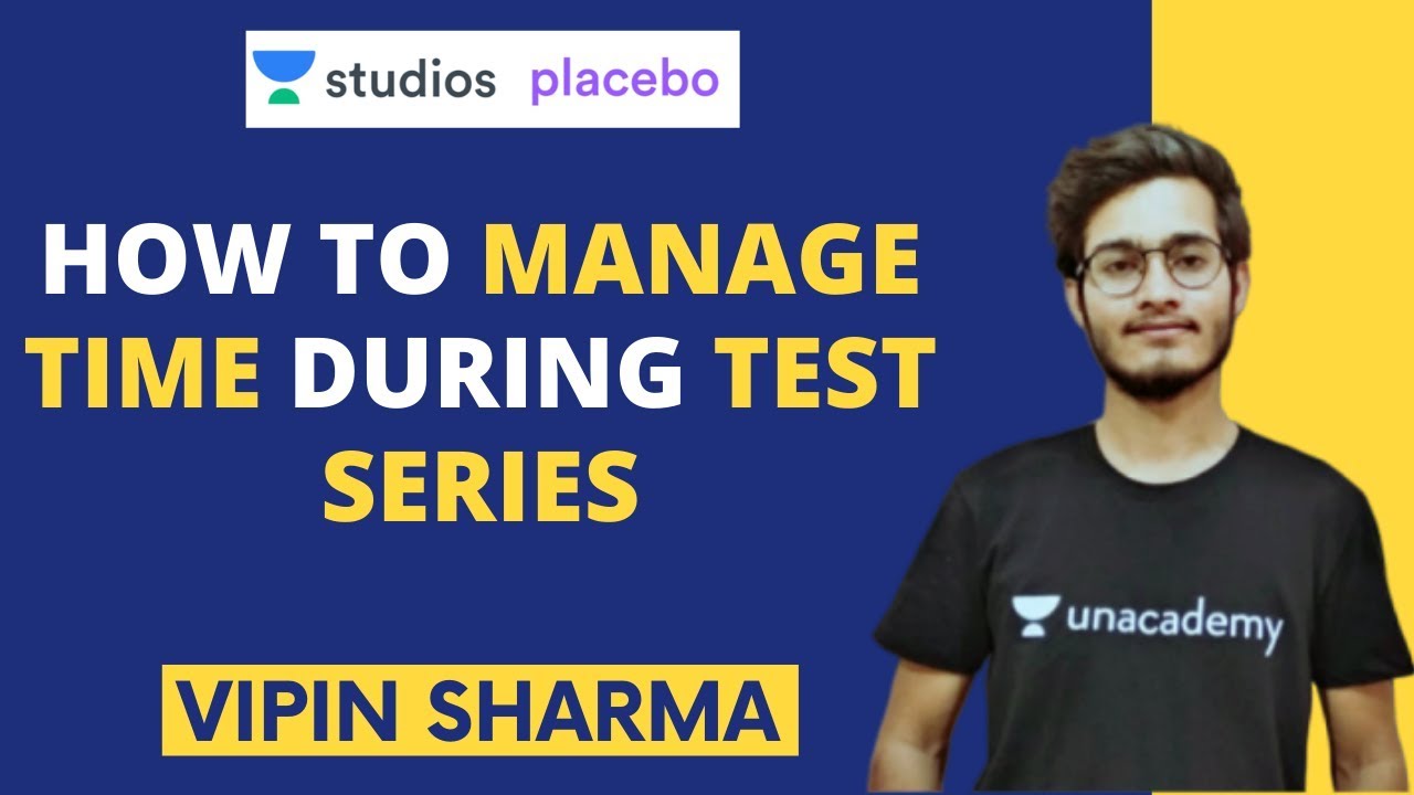 How to Manage Time During Test Series | Target NEET 2020 | Vipin Sharma