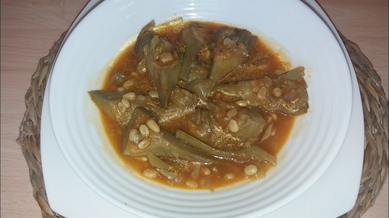 ALCACHOFAS A LA MURCIANA🍜