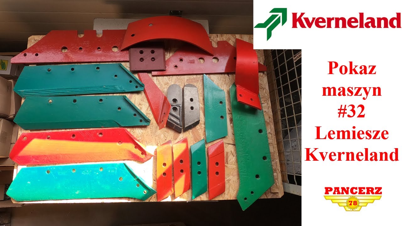 Pokaz maszyn #32 Lemiesze i nakładki Kverneland