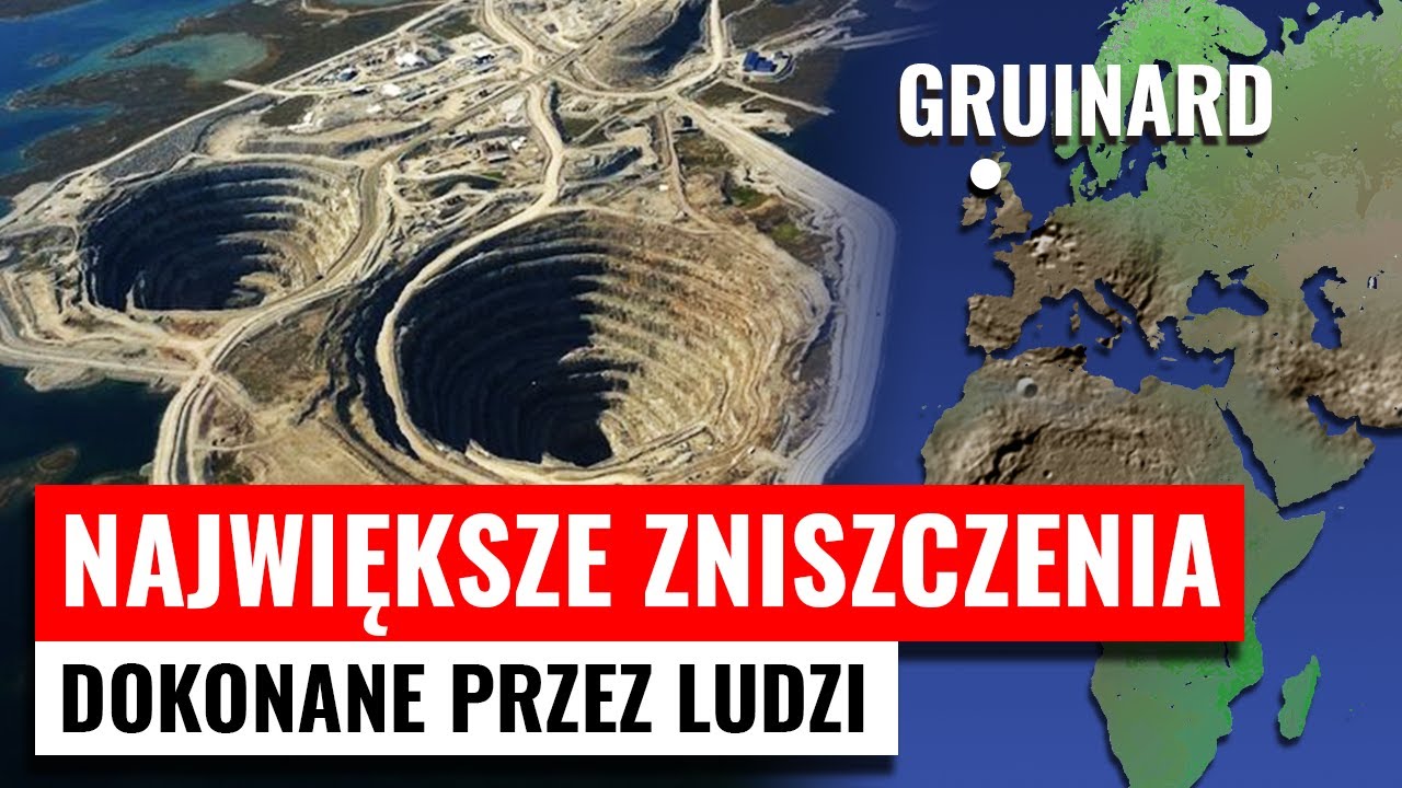 Największe ZNISZCZENIA NA ZIEMI dokonane przez LUDZI